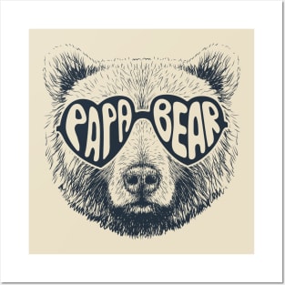 Papa bear Posters and Art